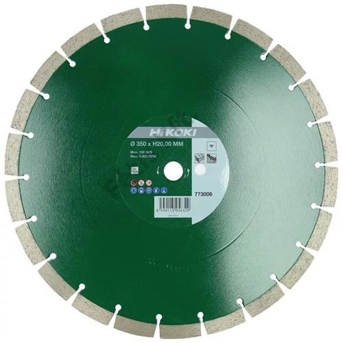 Hikoki gyémánt vágókorong 300x25.4x15mm