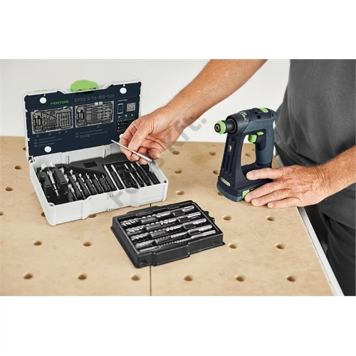 Festool bit- és fúrókészlet SYS3 S 76-BB-Set