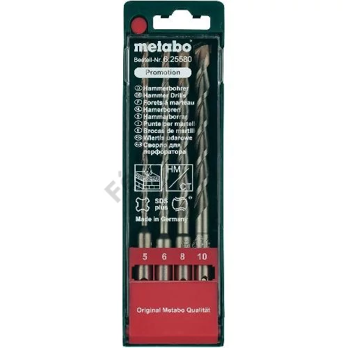 Metabo SDS-Plus fúró klt. 4 részes
