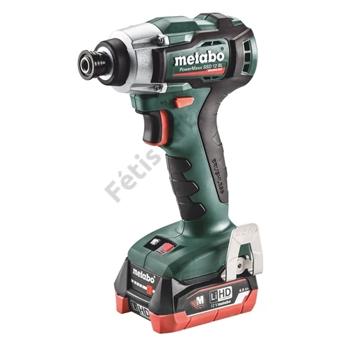 Metabo PowerMaxx SSD 12 BL (2x LiHD 4.0Ah) akkus fúró-csavarozó