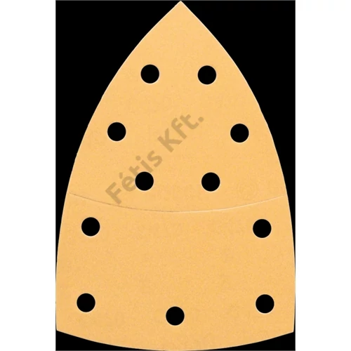 Bosch Expert C470 tépőzáras csiszolópapír delta, fához&festékhez, 10 db 102x6