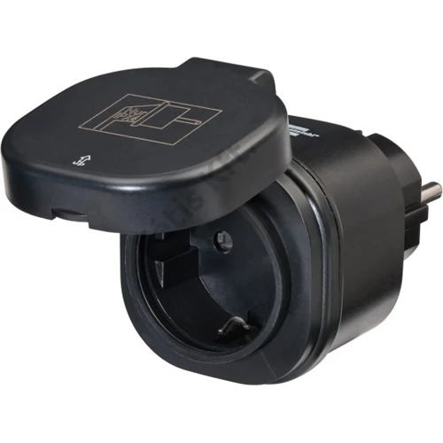Brennenstuhl Connect WiFi aljzat WA 3000 XS02 fekete IP44
