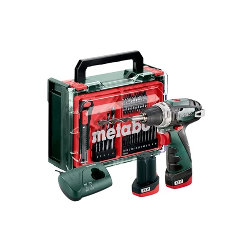 Metabo PowerMaxx BS Basic Set Akkus fúrócsavarozó