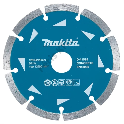 Makita 125mm gyémánt vágókorong szegmentált long-life