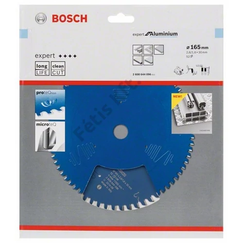 Bosch körfűrészlap 165x30/52 Expert for Aluminium