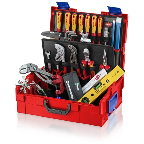 Knipex L-BOXX vízvezeték-szerelő szerszámkészlet 52 részes (Sänitar)