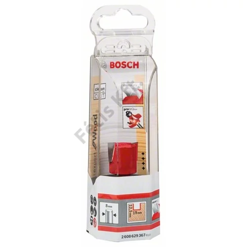 Bosch keményfém csuklópánt horonymaró (két vágóél) 19x12.5 51 mm d:8 mm