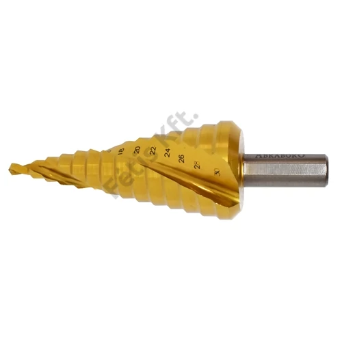 Abraboro lépcsős fúró HSS-TIN 4.0-12.0 mm
