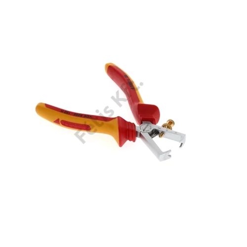 Gedore VDE csupaszító fogó köpenyes szigeteléssel 160 mm 0.8-6 mm2 (VDE 8098-160 H)