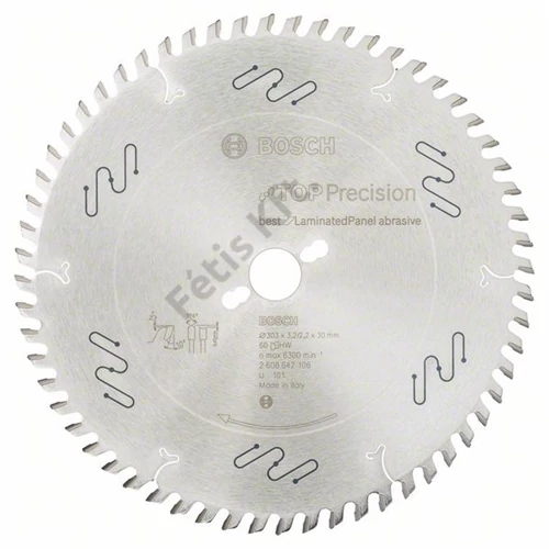 Bosch körfűrészlap 303x30/60 Top Precision Best for Laminated Panel abrasive