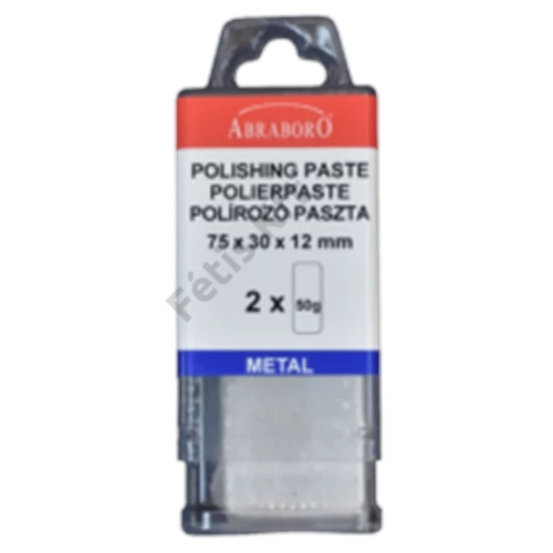 Abraboro polírpaszta fehér 75x30x13 mm