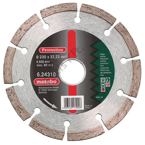 Metabo gyémánt vágókorong 230x22.23mm SP-U