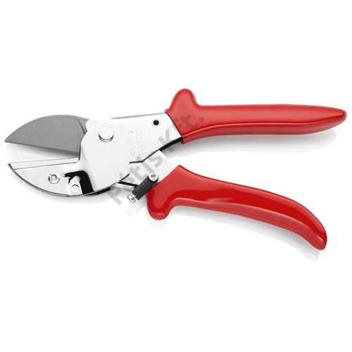 Knipex üllős olló műanyag nyél krómozott 200 mm