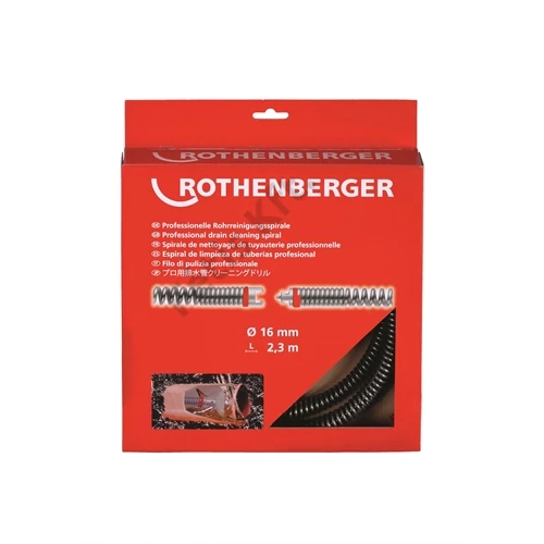 ROTHENBERGER SMK spirál, 16 mmx2.3m, műanyag betéttel