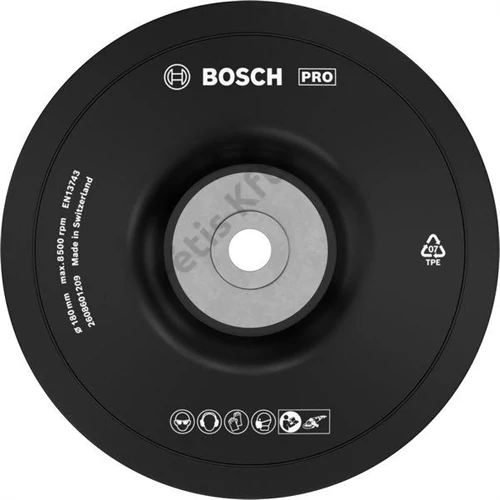 Bosch PRO lágy alátéttányér, 180 mm, M14