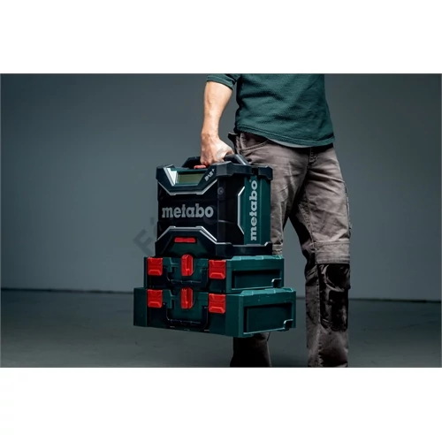 Metabo RC 12-18 32W BT DAB+ akkus építkezési rádió (akku és töltő nélkül)