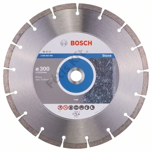 Bosch vágókorong, gyémánt 300x3.1x22.23 mm kő