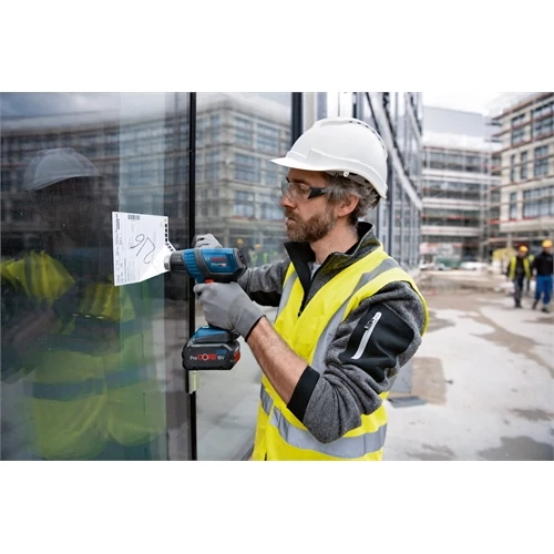 Bosch GHG 18V-50 akkus hőlégfúvó solo L-Boxx alapgép (akku és töltő nélkül)