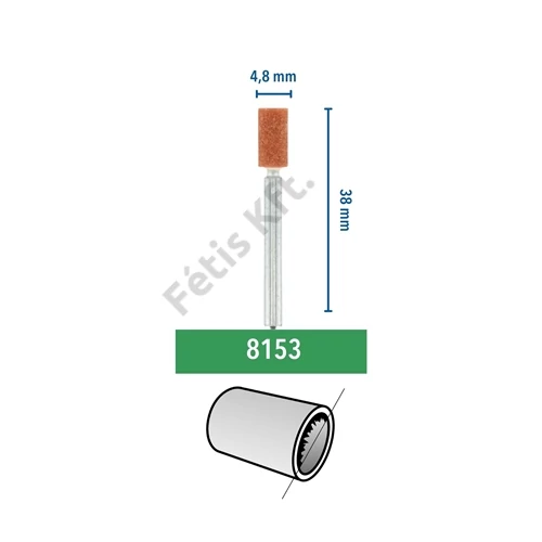 Dremel alumínium-oxid köszörűkorong 4.8 mm (8153) 3db
