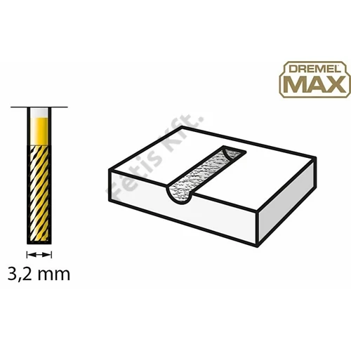 Dremel Max 9901DM Tungsten Karbon marófej