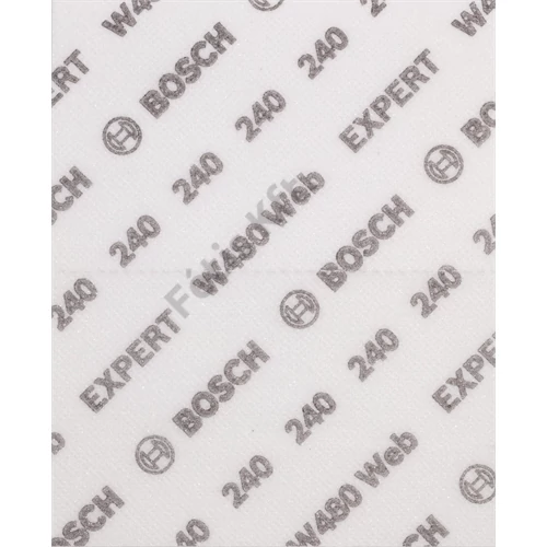 Bosch EXPERT W480 Web 1/4 kézi csiszolólap, 115 x 140 mm, G240