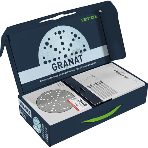 Festool csiszolópapír készlet P60-320 60 részes STF D150/48 GR-Set Granat