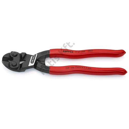 Knipex CoBolt Kompakt csapszegvágó feketére foszfátozott, mártott nyél 200 mm (bliszter)