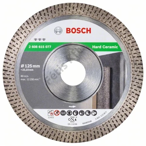 Bosch Expert vágókorong, gyémánt 125x1.4x22.23 mm csempe