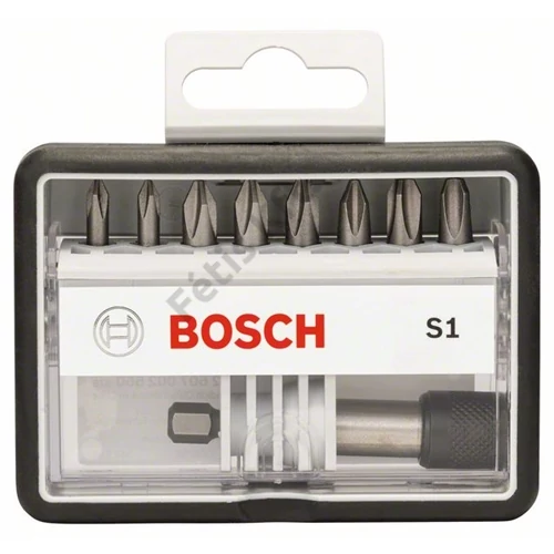 Bosch extra kemény Robust Line bit készlet, PH 8 részes + bittartó