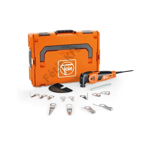 Fein Multimaster MM 700 1.7 Q Autoglas oszcilláló szerszám +tartozék készlet, L-Boxx