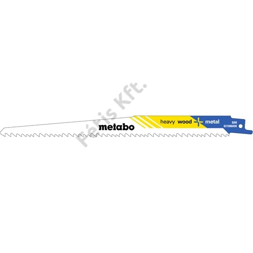 Metabo orrfűrészlap S 1111 VF heavy wood + metal 225 x 1.25 mm 5 db