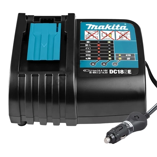 Makita DC18SE autós akkumulátor töltő 14.4V-18V Li-ion LXT