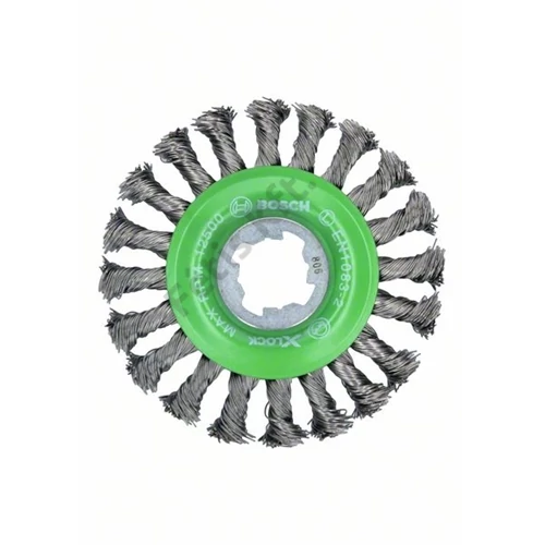 Bosch fonott drótkorong 115mm inoxhoz 0.5mm X-Lock