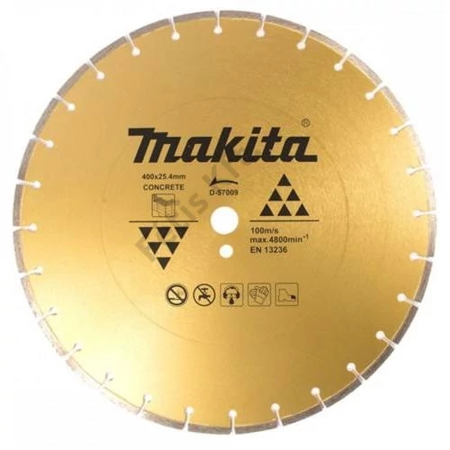 Makita gyémánt vágókorong 400x25.4x7.5mm