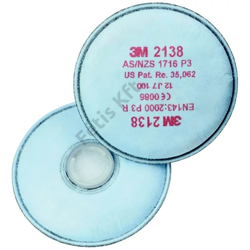 3M 2138 P3 aktívszenes szűrőbetét