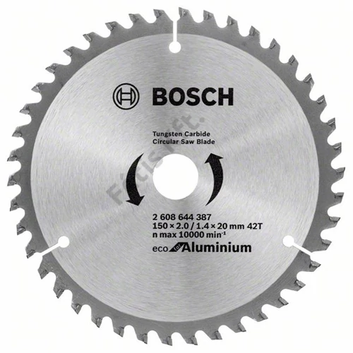 Bosch körfűrészlap 150x20/42 ECO for Aluminium