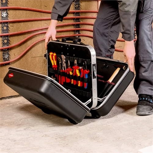 Knipex BIG Twin szerszámkoffer 63 villanyszerelő szerszámmal (Elektro)