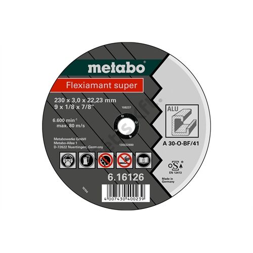 Metabo vágókorong Flexiamant super 115x2.5x22.23 alumínium, TF 42