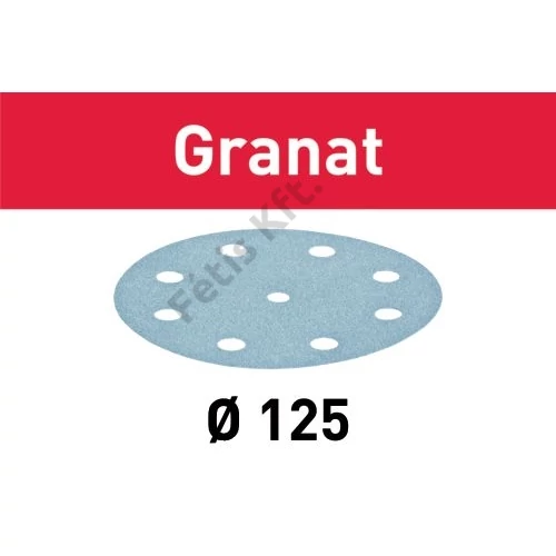 Festool Csiszolóanyag Granat D125 P320 GR/50 (50 db/doboz)