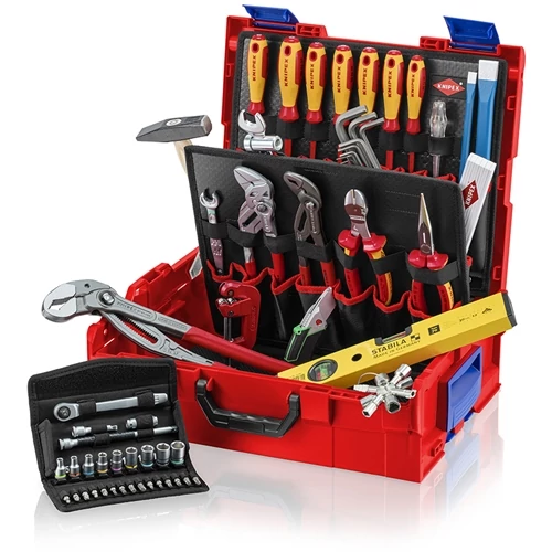 Knipex L-BOXX vízvezeték-szerelő szerszámkészlet 52 részes (Sänitar)