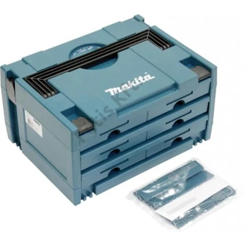 Makita MAKPAC 6 fiókos doboz