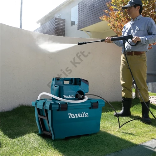 Makita DHW080ZK 2x18V LXT akkus magasnyomású mosó 8MPa alapgép (akku és töltő nélkül)