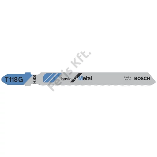 Bosch szúrófűrészlap T 118 G /5db Basic for Metal