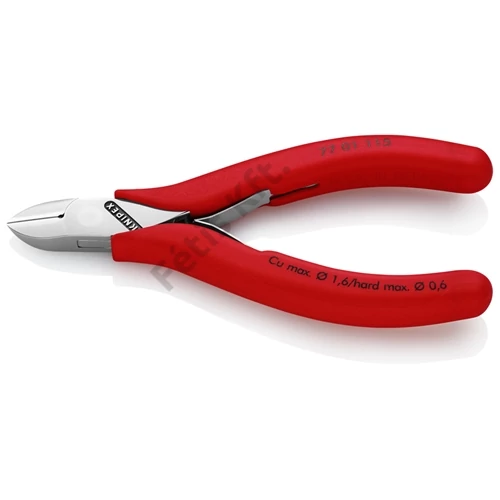 Knipex elektronikai oldalcsípő fogó 115 mm (bliszter)