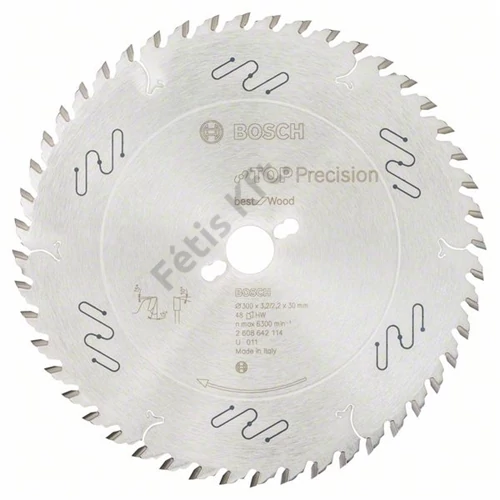 Bosch körfűrészlap 300x30/48 Top Precision Best for Wood