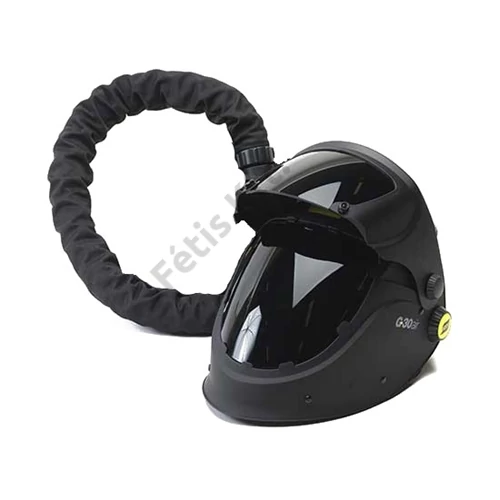 ESAB G30 Air hegesztő fejpajzs 155x170 mm DIN 10 frisslevegős előkészítéssel