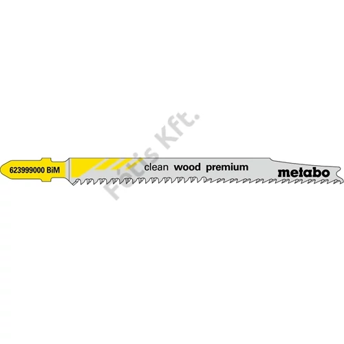 Metabo szúrófűrészlap T 308 BF clean wood premium 93/ 2.2 mm 5 db