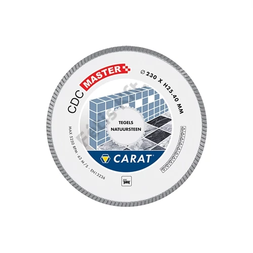 Carat gyémánttárcsa 250x25.4mm burkolóanyag