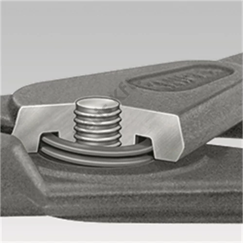 Knipex seeger-fogó külső hajlított A31 rugós 210 mm (bliszter)