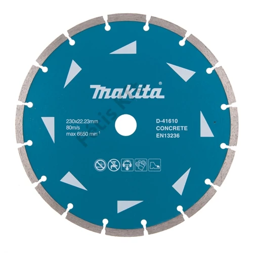 Makita 230mm gyémánt vágókorong szegmentált long-life